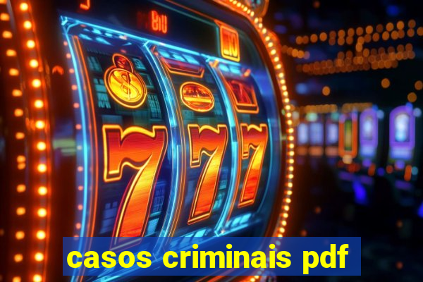 casos criminais pdf